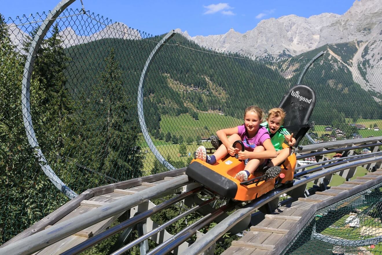 Léto v rakouských Alpách 